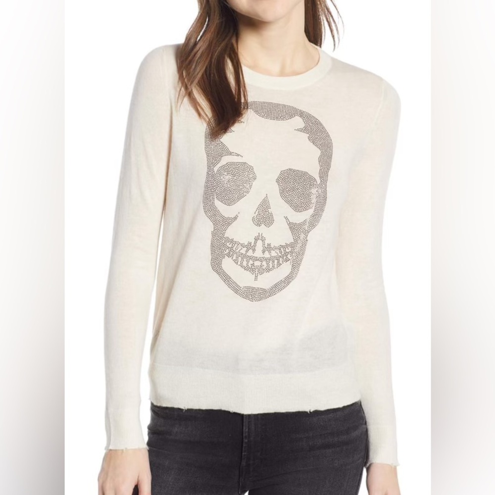 Zadig and Voltaire Skull Cashmere sweater
